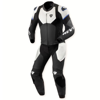 Motorrad-Lederkombi REV'IT Beta 2 Black Light Grey