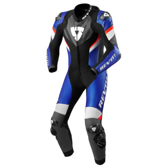 Motorrad-Lederkombi REV'IT Hyperspeed 2 Negro Azul
