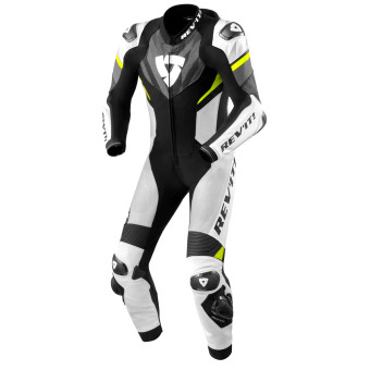 Motorrad-Lederkombi REV'IT Hyperspeed 2 Negro Gris