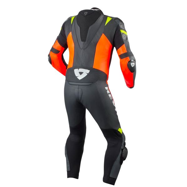 REV'IT Hyperspeed 2 Negro Ne�n Rojo