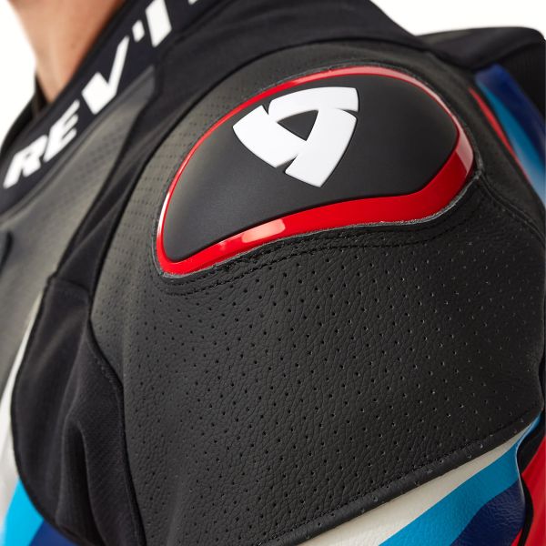 REV'IT One Piece Quantum 3 Light Grey Neon Yellow