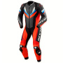 Motorrad-Lederkombi REV'IT One Piece Quantum 3 Neon Red Black