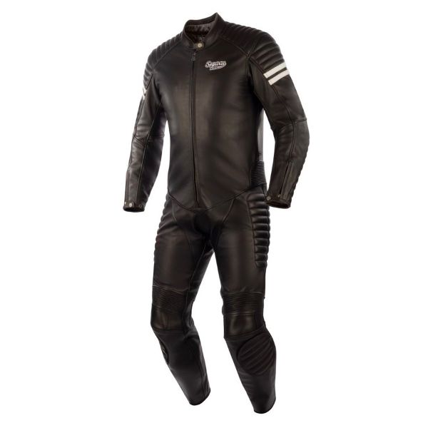 Motorrad-Lederkombi Segura Spencer 2 Black