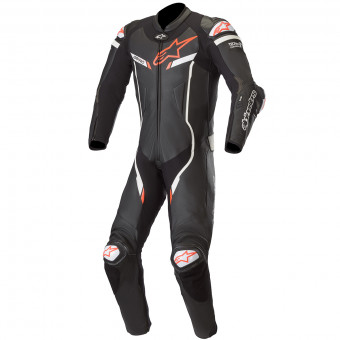 Motorrad-Lederkombi Alpinestars GP Pro V3 Tech-Air Compatible Black White