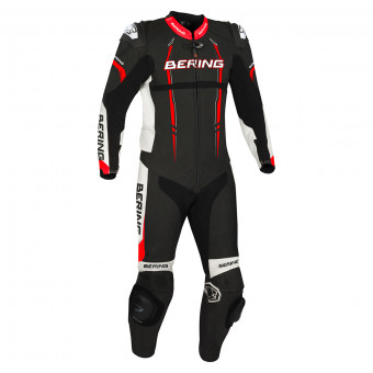 Motorrad-Lederkombi Bering Lead-R Black Red
