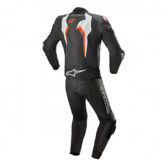 Alpinestars Motegi V3 2PC Black Red Fluo White
