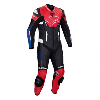 Motorrad-Lederkombi Bering Ultimat-R Black Blue White Red