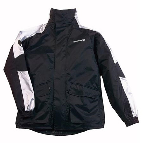 Regenjacke Bering Veste Maniwata Schwarz Silber Regenjacke Bering Veste Maniwata Schwarz Silber