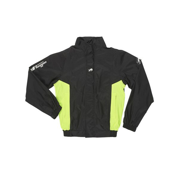 Regenjacke Furygan Neptun Veste Black Yellow Fluo