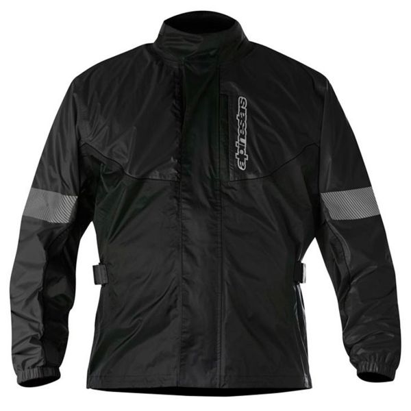 Regenjacke Alpinestars Hurricane Rain Jacket Black