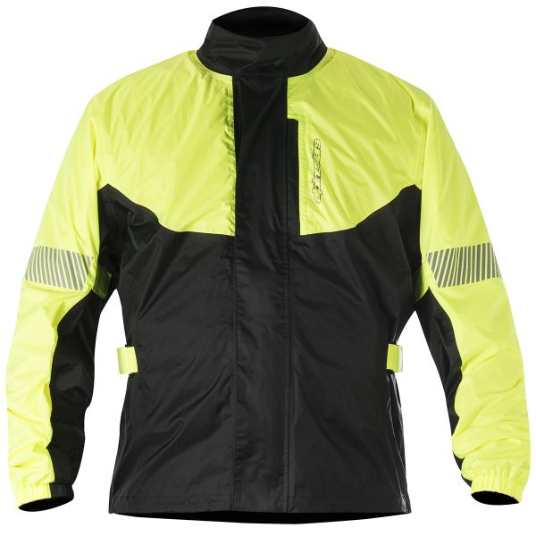 Regenjacke Alpinestars Hurricane Rain Jacket Yellow Fluo
