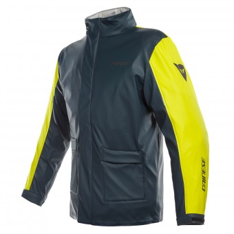 Regenjacke Dainese Storm Jacket Antrax Yellow Fluo
