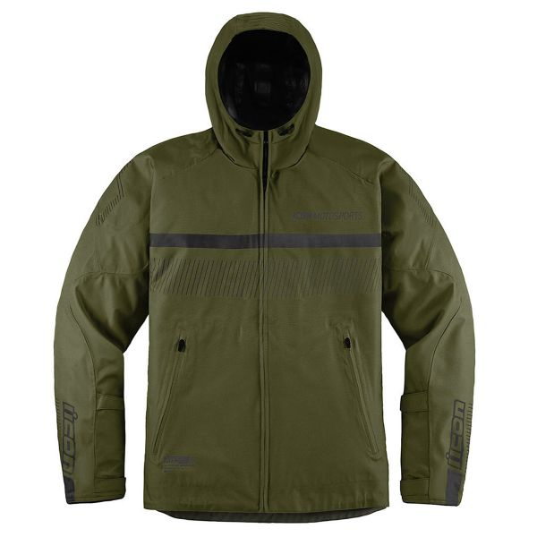 Motorradjacke ICON PDX3 Olive