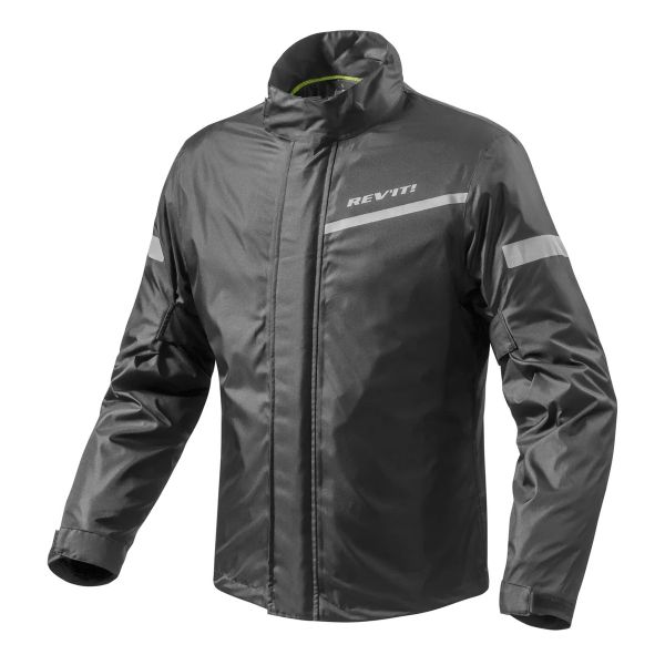 Regenjacke REV'IT Cyclone 2 H2O Black Regenjacke REV'IT Cyclone 2 H2O Black