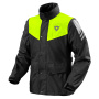 Regenjacke REV'IT Nitric 4 H2O Black Neon Yellow