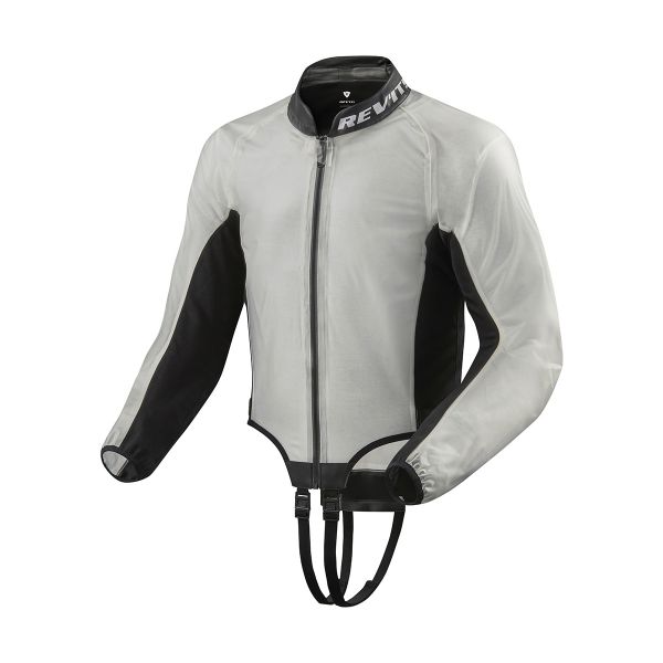 Regenjacke REV'IT Trackmaster H2O Transparent Black Regenjacke REV'IT Trackmaster H2O Transparent Black