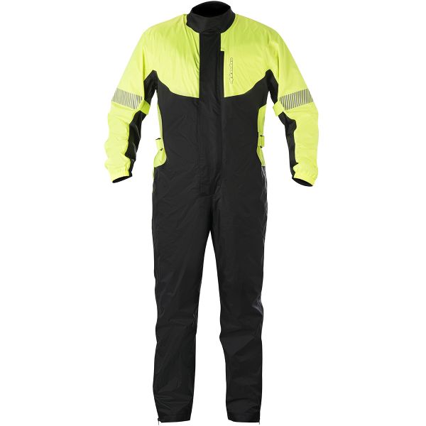 Regenkombis Alpinestars Hurricane Rain Suit Yellow Fluo