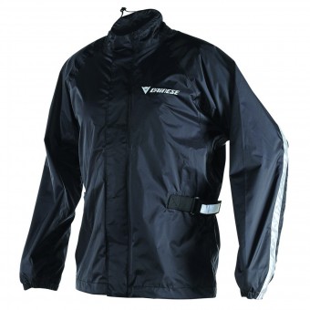 Regenkombis Dainese D-Crust Plus Jacket Black