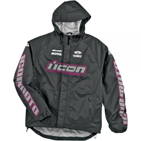 Regenjacke ICON PDX Bib Womens Pink Black Vest