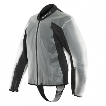 Motorrad-Regenausstattung Dainese Rain Body Racing 2 Black Transparent