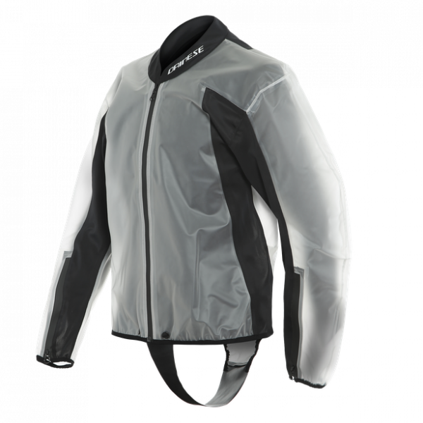 Motorrad-Regenausstattung Dainese Rain Body Racing 2 Black Transparent