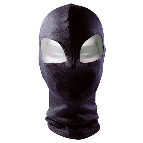 Motorrad-Balaclava  HARISSON Chouette Coton Schwarz