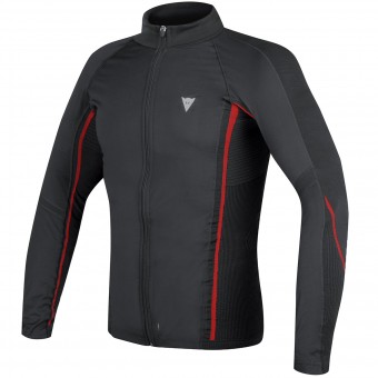 Kaltwetter-Unterziehtop Dainese D-Core No-Wind Thermo Tee Black Red