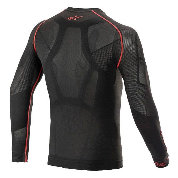 Alpinestars Ride Tech V2 Top Long Sleeve Summer Black Red