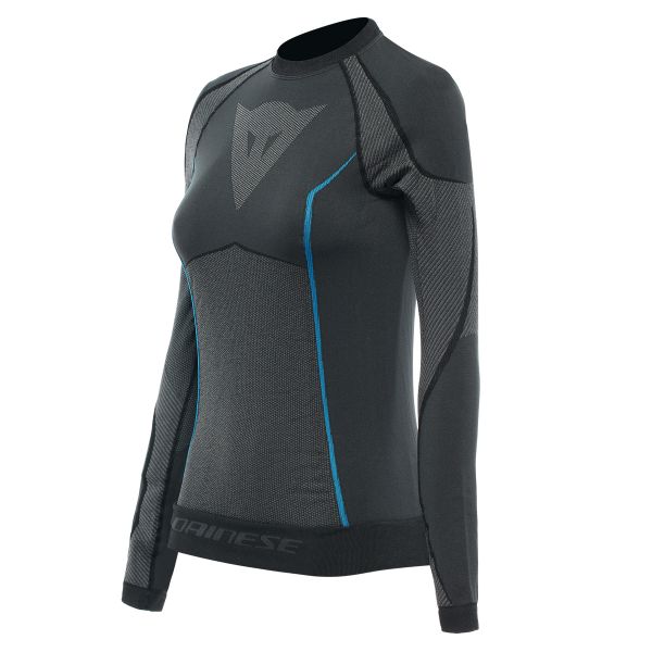 Kaltwetter-Unterziehtop Dainese Dry LS Lady Black Blue