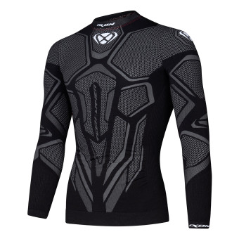 Kaltwetter-Unterziehtop Ixon Underground Top Black Wihte