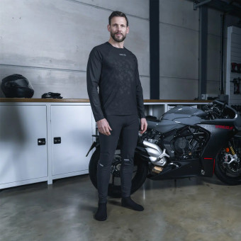 Knox Dual Active Base Layer Langarm-Shirt Schwarz