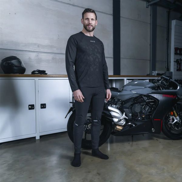 Knox Dual Active Base Layer Langarm-Shirt Schwarz