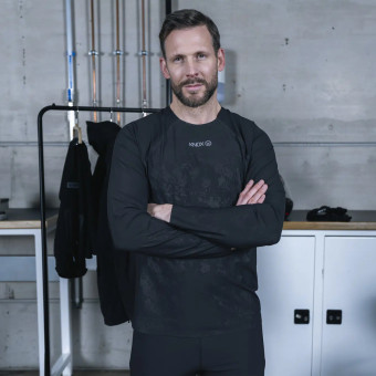 Knox Dual Active Base Layer Langarm-Shirt Schwarz