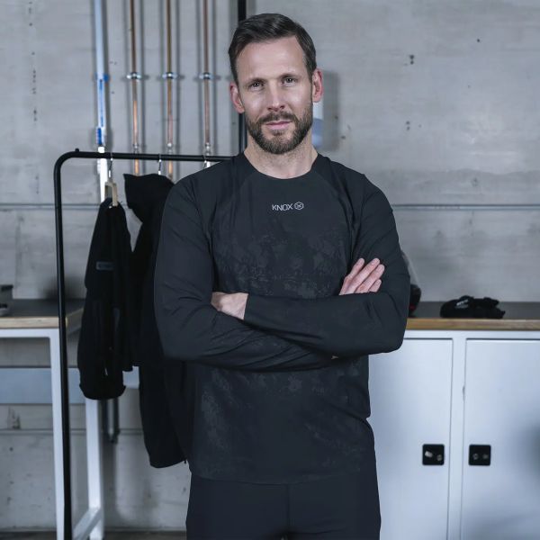 Knox Dual Active Base Layer Langarm-Shirt Schwarz