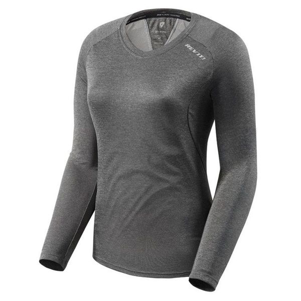 Kaltwetter-Unterziehtop REV'IT Shirt Sky LS Ladies D.Grey