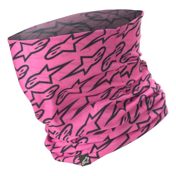 Motorrad-Halswrmer Alpinestars Astars Neck Tube Fuchsia Black