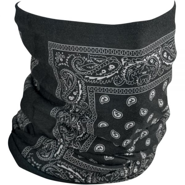 Motorrad-Halswrmer Zanheadgear Black Paisley