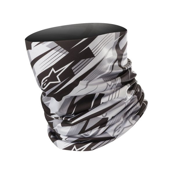 Motorrad-Halswärmer Alpinestars Blurred Neck Tube Schwarz Anthrazit Motorrad-Halswärmer Alpinestars Blurred Neck Tube Schwarz Anthrazit