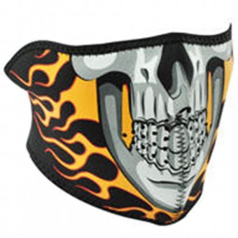 Motorrad-Halswärmer Zanheadgear Burning Skull Motorrad-Halswärmer Zanheadgear Burning Skull