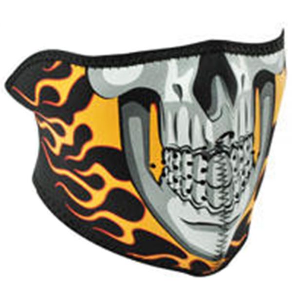 Motorrad-Halswrmer Zanheadgear Burning Skull