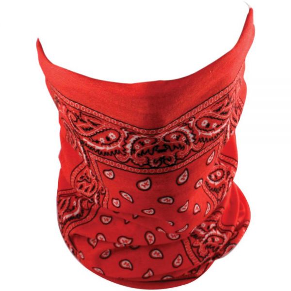 Motorrad-Halswrmer Zanheadgear Red Paisley