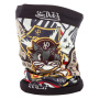 Motorrad-Halsw�rmer Von Dutch Big Cat Blue Red Orange