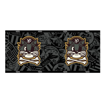 Motorrad-Halsw�rmer Von Dutch Big Cat Grey