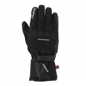 Motorradhandschuhe V'Quattro Carter 17 Black