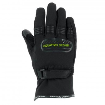 Motorradhandschuhe V'Quattro Core 17 Kid Black Green