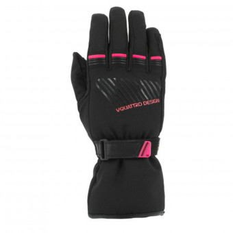 Motorradhandschuhe V'Quattro Core 17 Lady Black
