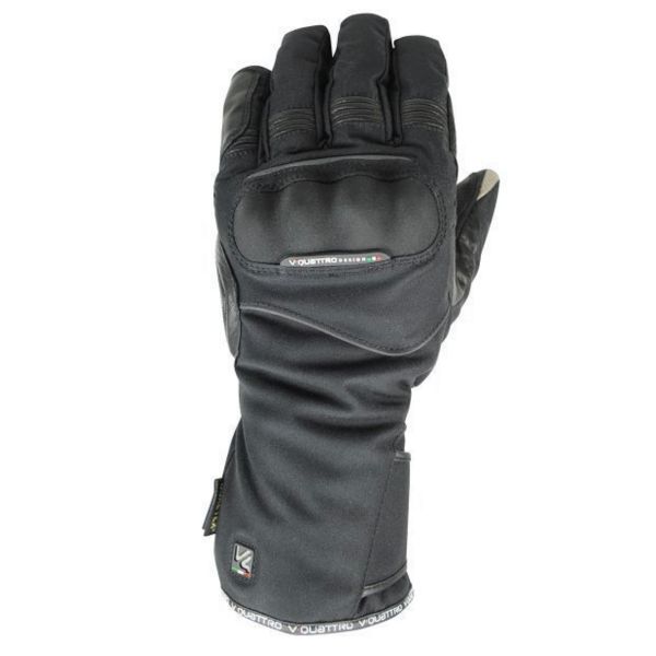Motorradhandschuhe V'Quattro Turismo 17 Gore-Tex Reflective Black