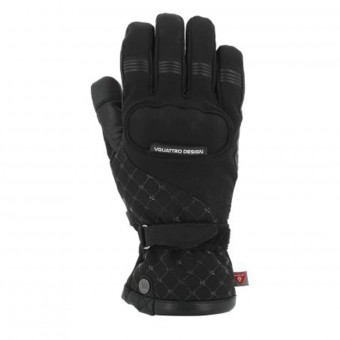 Motorradhandschuhe V'Quattro Zoe 17 Black