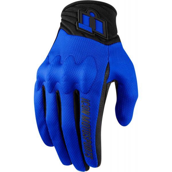 Motorradhandschuhe ICON Anthem 2 Glove Blue