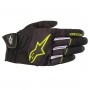 Motorradhandschuhe Alpinestars Atom Glove Black Yellow Fluo